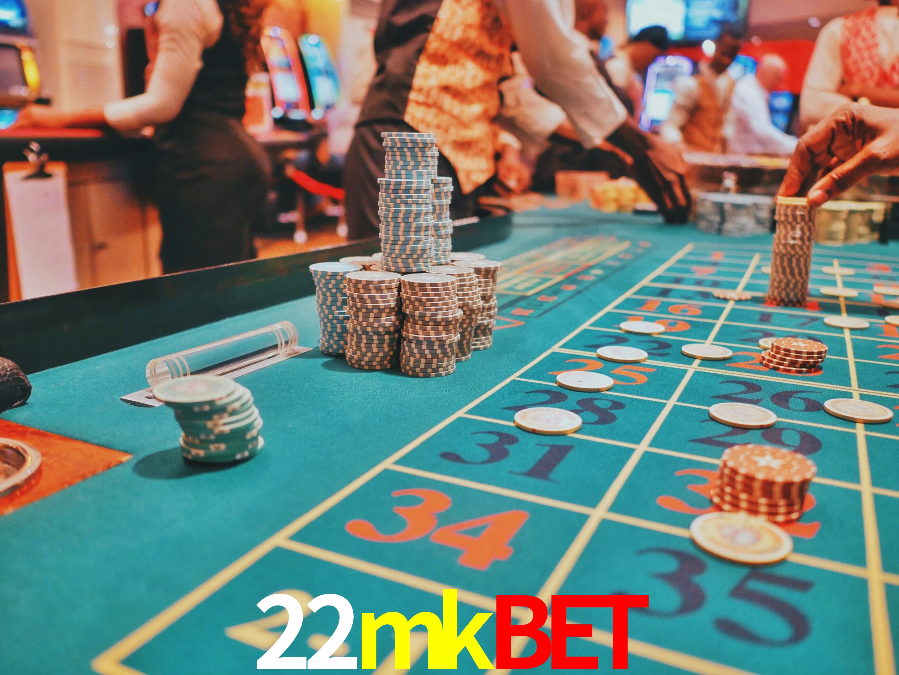 Mesa de Blackjack 22mkbet
